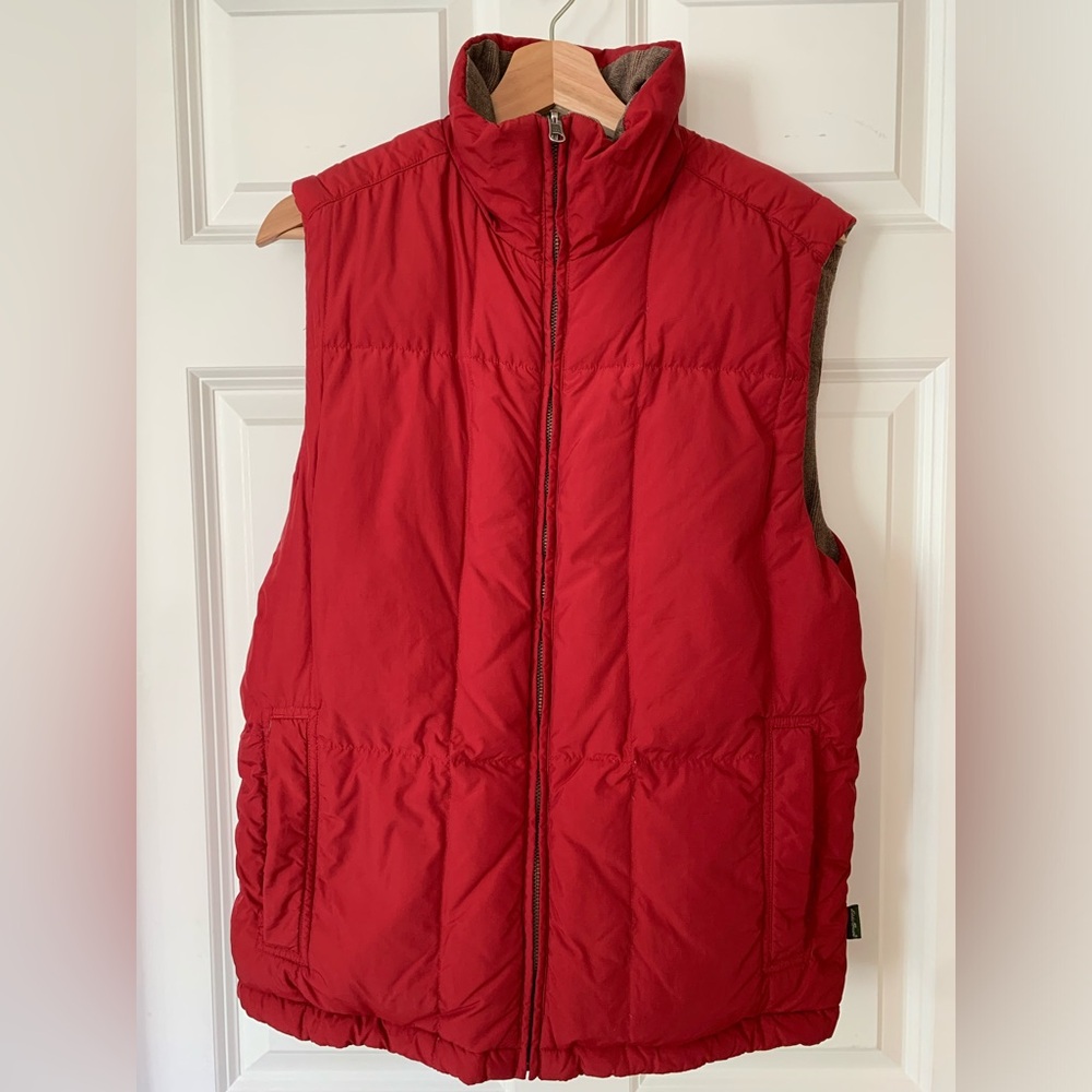 Vintage 80s Eddie Bauer Reversible Vest